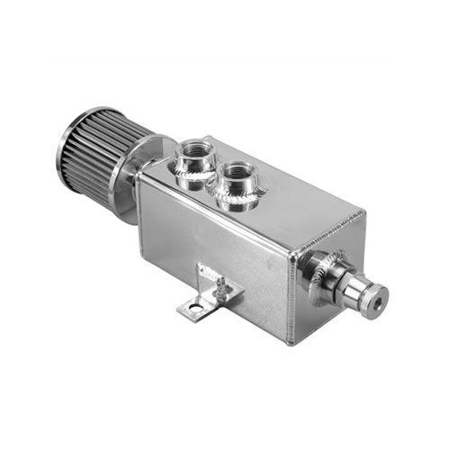 ALUMINUM CATCH TANK WITH DRAIN TAP