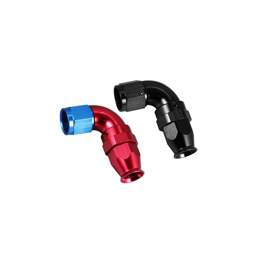 90° PTFE SWIVEL HOSE ENDS - FULL FLOW