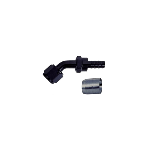 CRIMP BEND 45° HOSE ENDS