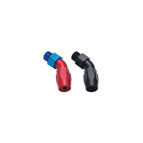 45° CUTTER STYLE TO ORB HOSE END