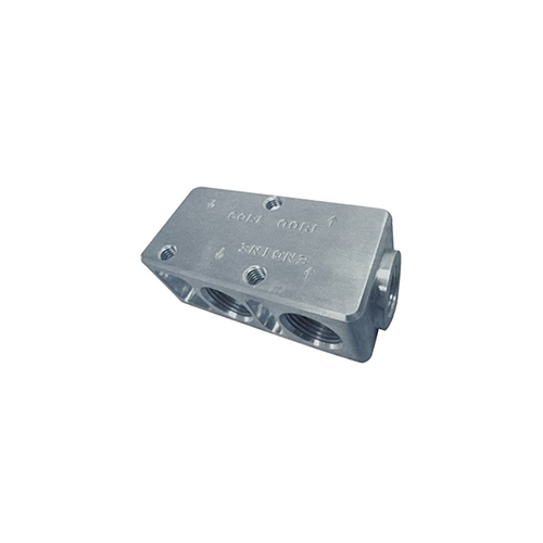 OIL FILTER REMOTE BLOCK WITH THERMOSTAT